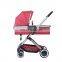 oem lightweight designed foldable children pram baby buggy compact stroller