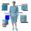 Cheap Polypropylene non-woven isolation gowns 25gsm