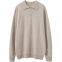 Men′s Polo Collar 100%  Pure Cashmere Design Knitted Sweater Casual Shirt