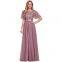 Large size evening dress Square collar sequined Princess dress Birthday quinceanera PROM evening dress