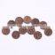 Round 2 Holes Sewing Natural Bulk Custom Coconut Shell Buttons For Shirts