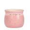 Coarse ceramic purple plastic small flower pot personality creative retro