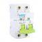 Factory direct sales DZ47-63M 6A-63A / 2P AC 230V 400V double pole MCB miniature smart circuit breaker tetrapolar 63a