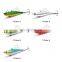 6.5cm 17.2g 5 colors Saltwater Mandarin Fish Bait with Treble Hooks and strong bicyclic ring Bionic  VIB Bait Fishing