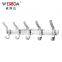 Wesda stainless sateel door clothes swivel hook bathroom accessory hangers 088