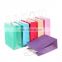 Wholesale Colored Paper Bolsas Papel Craft De Color Kraft Paper Shopping Bag