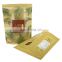 Ruika package food grade black matt surface coffee bag with valve foil ziplock coffee pouch