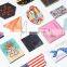 Custom logo handmade eye shadow case packaging with mirror empty magnetic eyeshadow palette