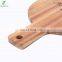 Acacia Wood Round Pizza Serving Chopping Board Cutting block with Handle