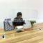 Clear Acrylic Plexiglass Shield, Barrier Protects Employees Against Coughing And Sneezing Customers Divider