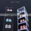 Amazon Hot Custom Logo Clear Drop Front Giant Stackable  Transparent  Display Sneaker Box
