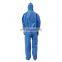 Blue Protective Coveralls Disposable in 3XL Size