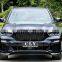 CLY Black Bodykits For BMW X5 G05 Modified Warrior Front Rear Lip Car Grille Side skirt spoiler rear view mirror shell