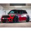 Front and rear bumper assembly for MINI R56 2007-2013 upgrade to JCW style pp plastic body kit with side skirt