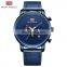 Mini Focus MF0102G Classical Men Quartz Wristwatch Simple Watches in Bulk Quality Leather Three Dial Chrono Date Waterproof 2020