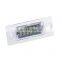 2pcs LED License Plate Light For VW Touran Passat SKODA Superb 1 3U B5 White Number Plate lamp