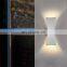 Post Modern Wall Mounted Spot Up and Down 6w Wall Style Indoor Lighting Black LED Wall Lamps