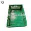 Heavy duty folding plastic grapes Potato tomatoes crates