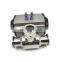 Automatic Stainless Steel Sanitary Tri Clamp Clamp Three-way Pneumatic Ball Valve