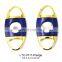 Guillotine Double Cut Round Head Scissors Sharp Blades Classic Stainless Steel Blue red yellow black Cigar Cutter