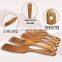 New Design 5 Pcs Spurtles Kitchen Tools Nonstick Wooden Cooking Utensils for Stirring Mixing and Serving