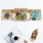 Natual Bamboo Wooden Flower Shelf Rack For Garden