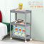 Multifunctional removable corrosion-resistant plastic household kitchen shelving cleft storage rack large size