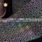 Shining Diamond Metallic Mesh Wrap Wedding Party Tabler Decor