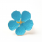 Wholesale White Flower Napkin Rings Table Decoration Reusable Metal Napkin Rings Wedding Party