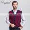 Men's 100% Cashmere Cardigan Plain Knitted V Neck Sleeveless Vest Sweater