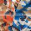 camouflage clothing blue orange color waterproof pet raincoat for dog