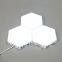 Evermore DIY Wall Lamp Modular Assembly Quantum Modern Bedroom Lamps Led Touch Creative Honeycomb Lights