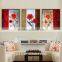 modern decor flower acrylic canvas framed oil painting