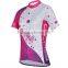 Polyester breathable custom design women Cycling Jersey Cycling Wear