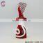 handmade metal christmas santa claus decoration