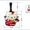 2016 Hot Selling hellokitty Good Fashion Hot Selling Square Promotional Baggage Claim Tag