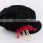 Hot Selling Children Baby Girl Hats Fashion Beret Caps with Pearl Bow Cheap Discount