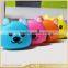 Silicone cartoon dog design 3 in 1 usb data cable for iPhone/Samsung