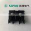 SN-10W AWG 22-16 barrier black din rail terminal block                        
                                                                                Supplier's Choice