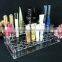 Clear Acrylic Lipsticks Cosmetic Organizer Display Showcase Holder Racks