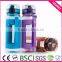 durable tritan plastic running sport plastic water bottle 740ml 750ml