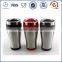 Double wall tarvel mug /auto mug/plastic coffee cup