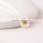 New arrival gold tiny delicated 925 sterling silver daisy fashion jewelry set for wedding party