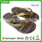 ROWOO Rainbow Wholesale colourful wedge platform flip flops