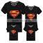 Pure cotton short sleeve parent-child outfit lovers t-shirts