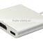 USB Type-C 3.1 Hub, USB-C to 3-Port USB 3.0 Aluminum Hub with 1 Type C Charger Port for the New Macbook, Google ChromeBook Pixel
