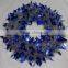 2015 Promtional Artificial PET Tinsel Wreath in Green Color