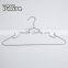 Cheap Custom Supermarket Non-slip Wire Metal Chrome Clothes Hangers for Laundry