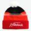 custom winter beanie hats with top ball wholesale