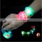 Plastic blinking led light wrist band